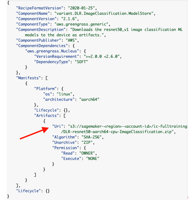 Figure 7.22 – Recipe configuration
