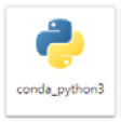 Figure 7.56 – A screenshot of conda_python3
