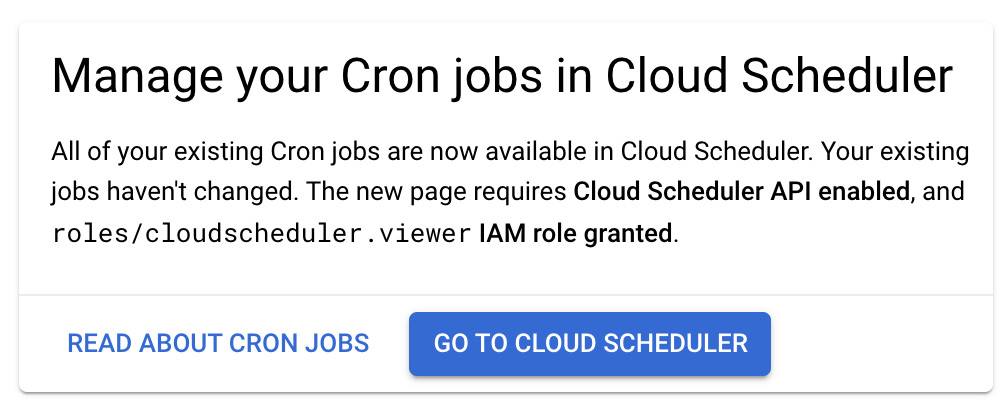 Figure 5.21 – Cron jobs
