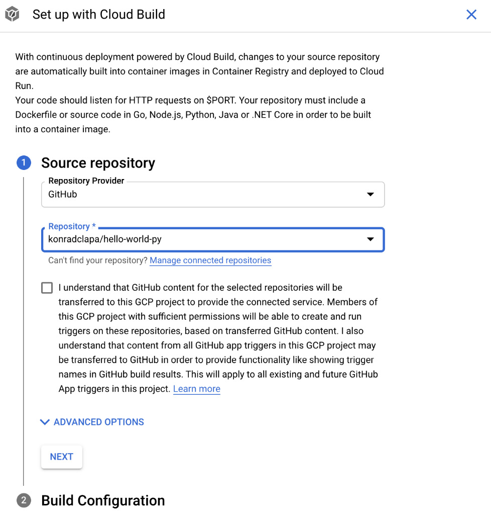 Figure 7.7 – Source repository
