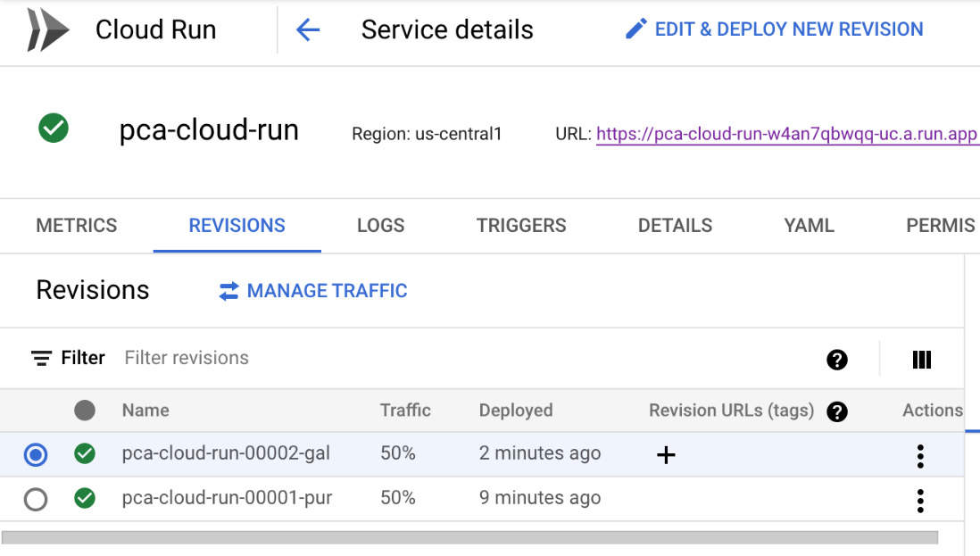 Figure 7.21 – Service details 
