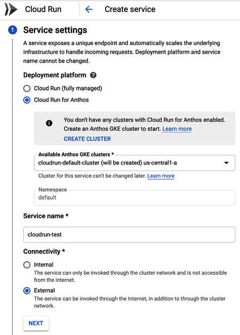 Figure 8.19 – Cloud Run for Anthos
