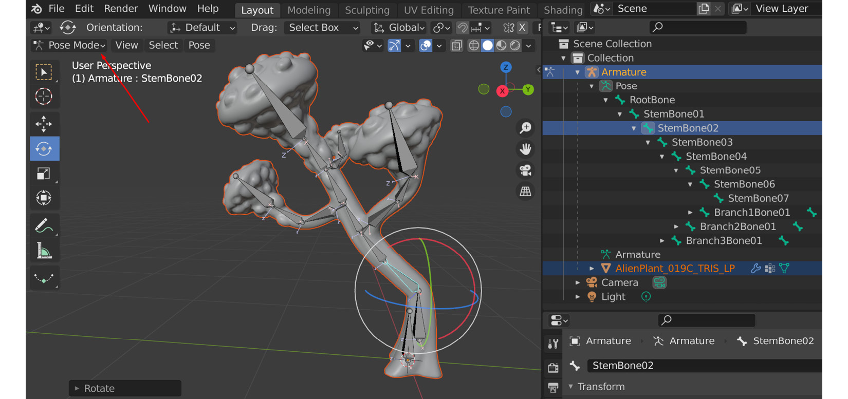 Figure 12.16 – Skinning test
