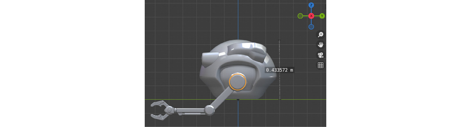 Figure 13.1 – Robot scale
