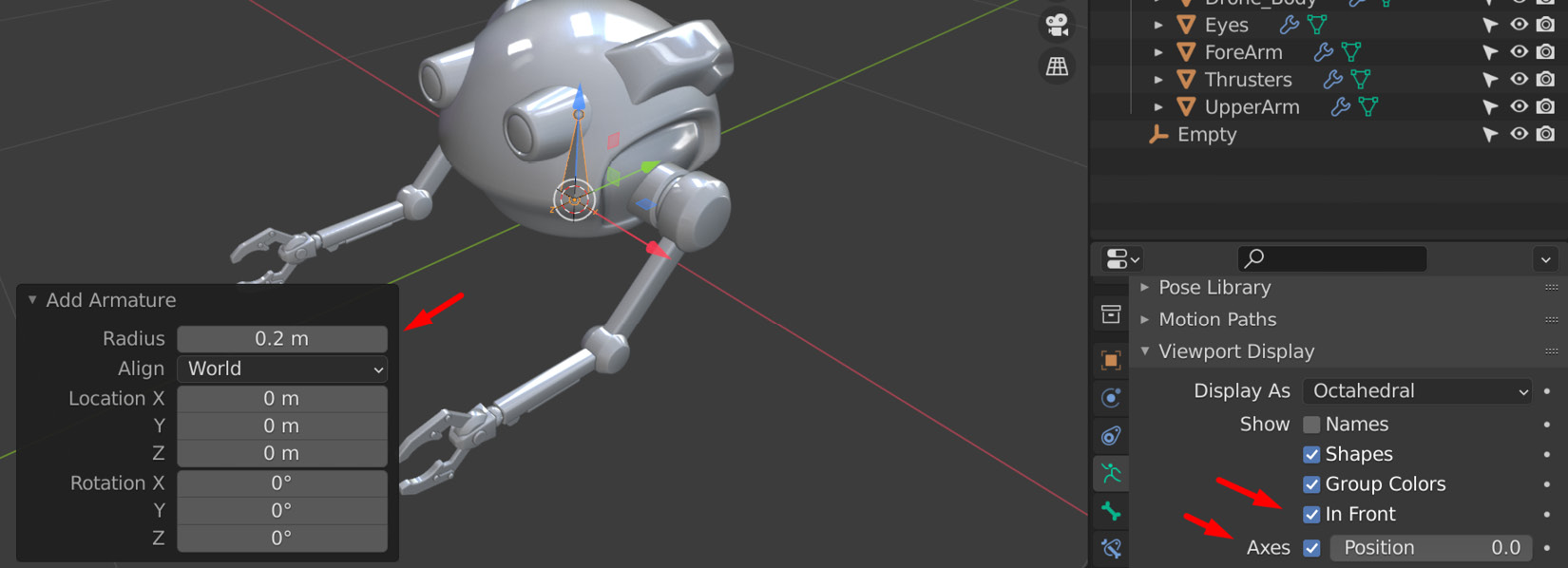 Figure 13.4 – Add Armature
