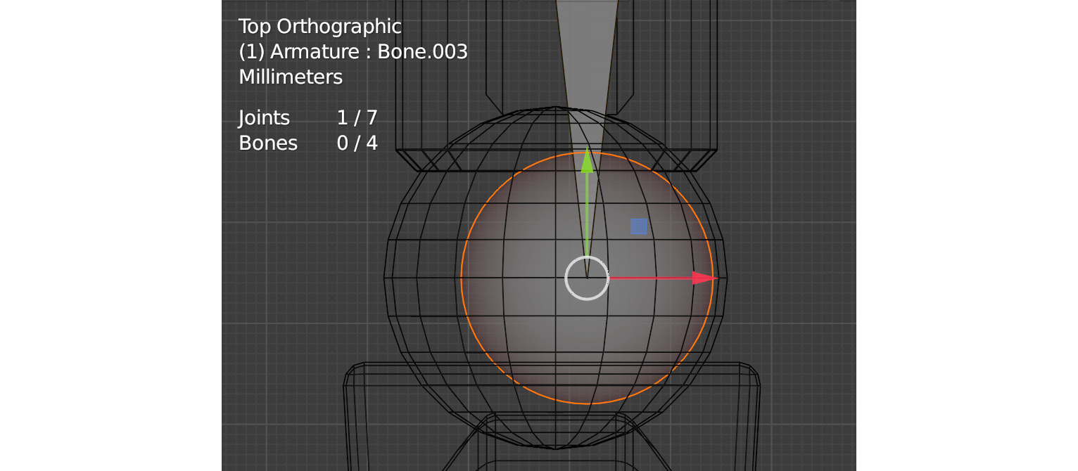 Figure 13.13 – The Top Orthographic view
