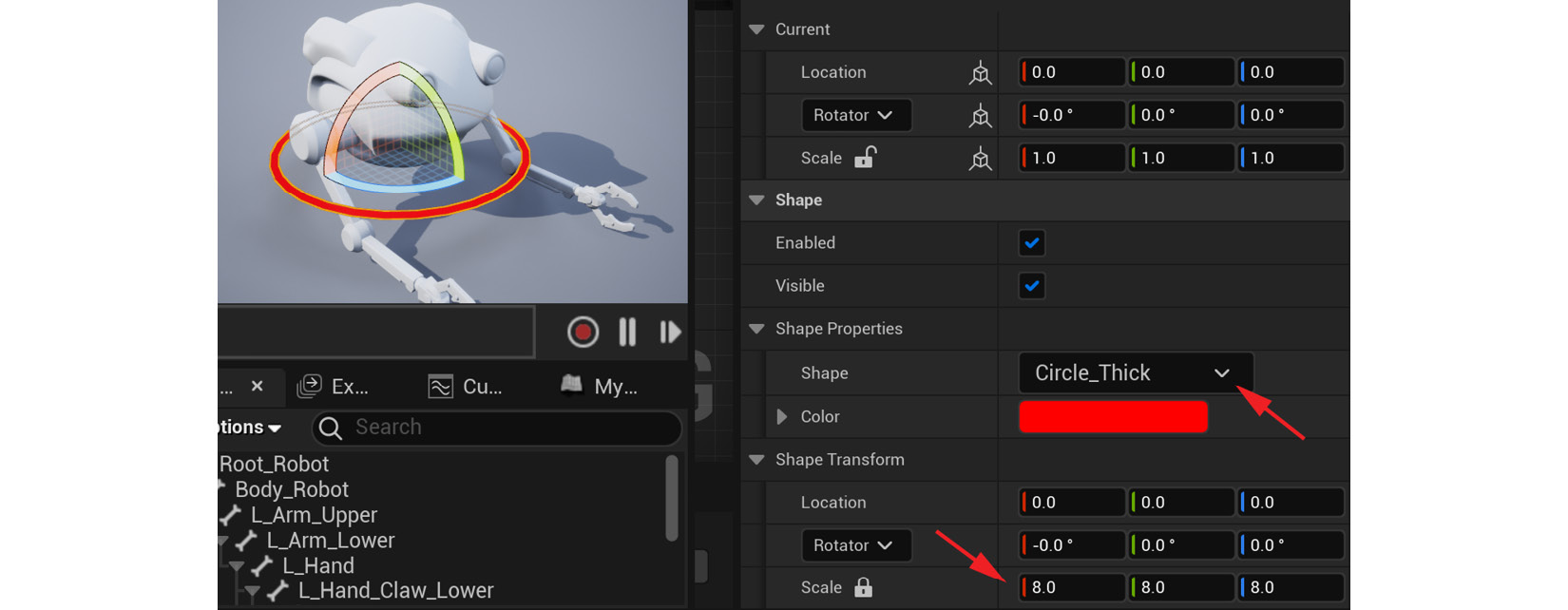 Figure 15.11 – Creating controller options
