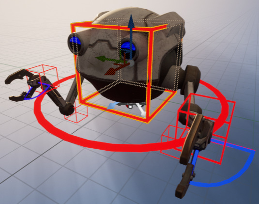 Figure 17.9 – RobotBody returning to default pose
