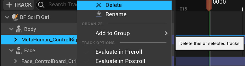 Figure 19.6 – Deleting the Control Rig
