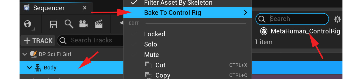 Figure 19.9 – Bake to Control Rig
