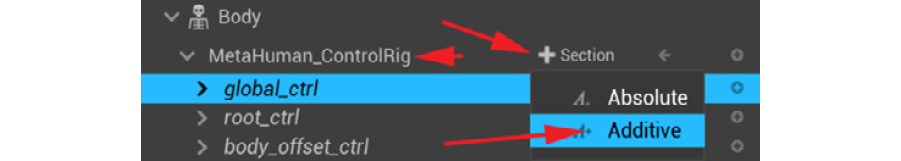 Figure 19.20 – Adding an Additive track
