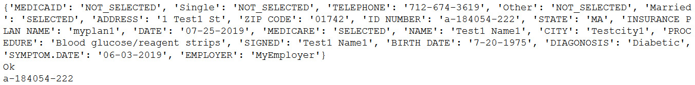 Figure 12.5 – Valid claim response
