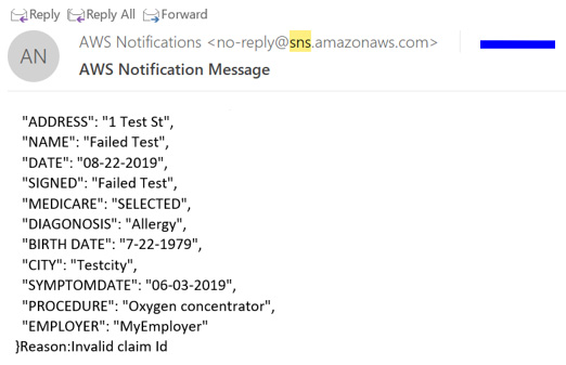 Figure 12.14 – Email notification sent
