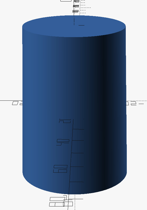 Figure 9.2 – Tool to verify paper tube internal diameter

