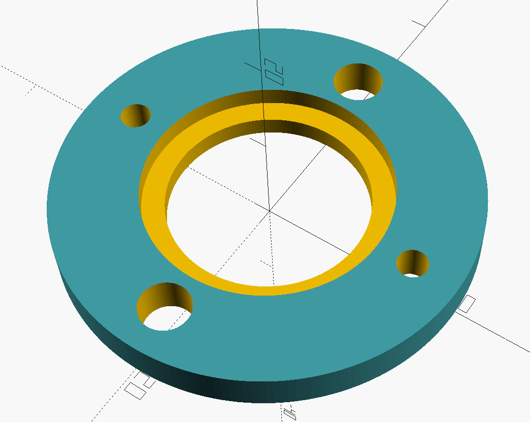 Figure 9.10 – Motor mount bottom bracket

