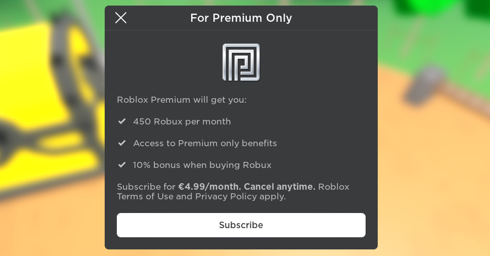 Figure 9.12 – For Premium Only GUI
