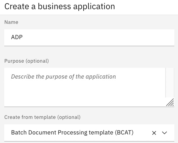 Figure 10.33 – The Create a business application window
