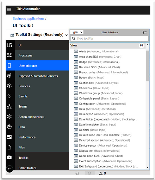 Figure 11.34 – View components within UI Toolkit
