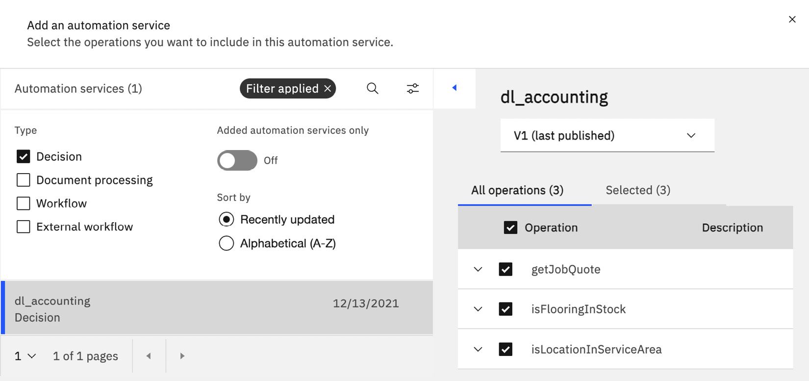 Figure 2.35 – Discovering an automation service
