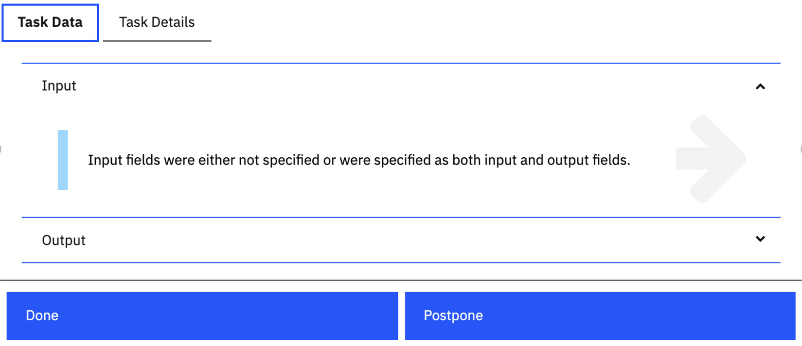 Figure 7.10 – Generated UI for the default “Inline User Task”
