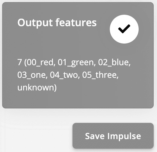 Figure 4.15 – Output features
