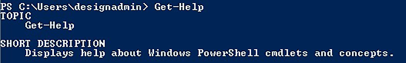 Figure 9.3 – The Get-Help cmdlet is always by your side

