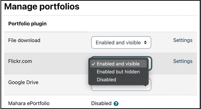 Figure 10.27 – Managing portfolios
