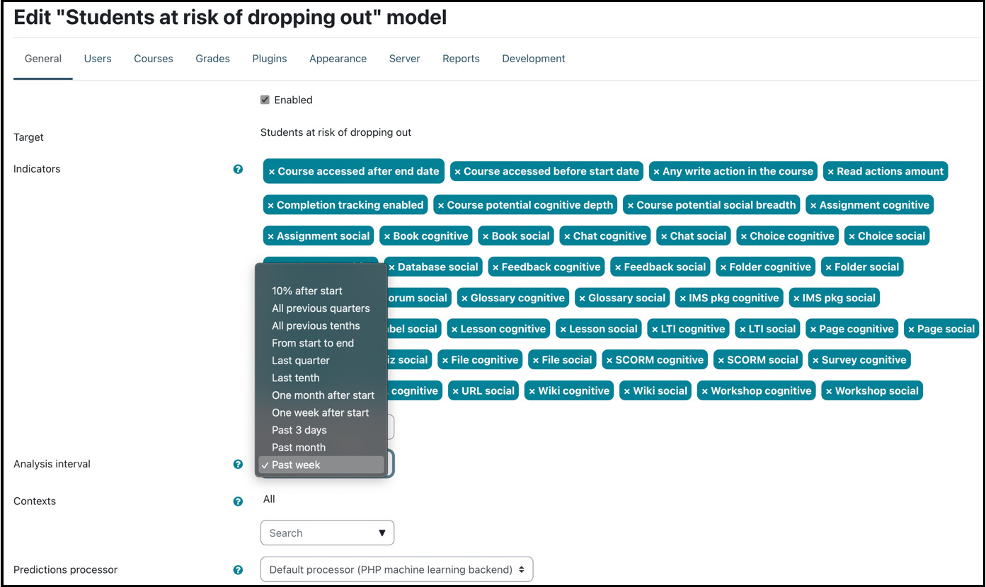 Figure 12.29 – Analytics model details
