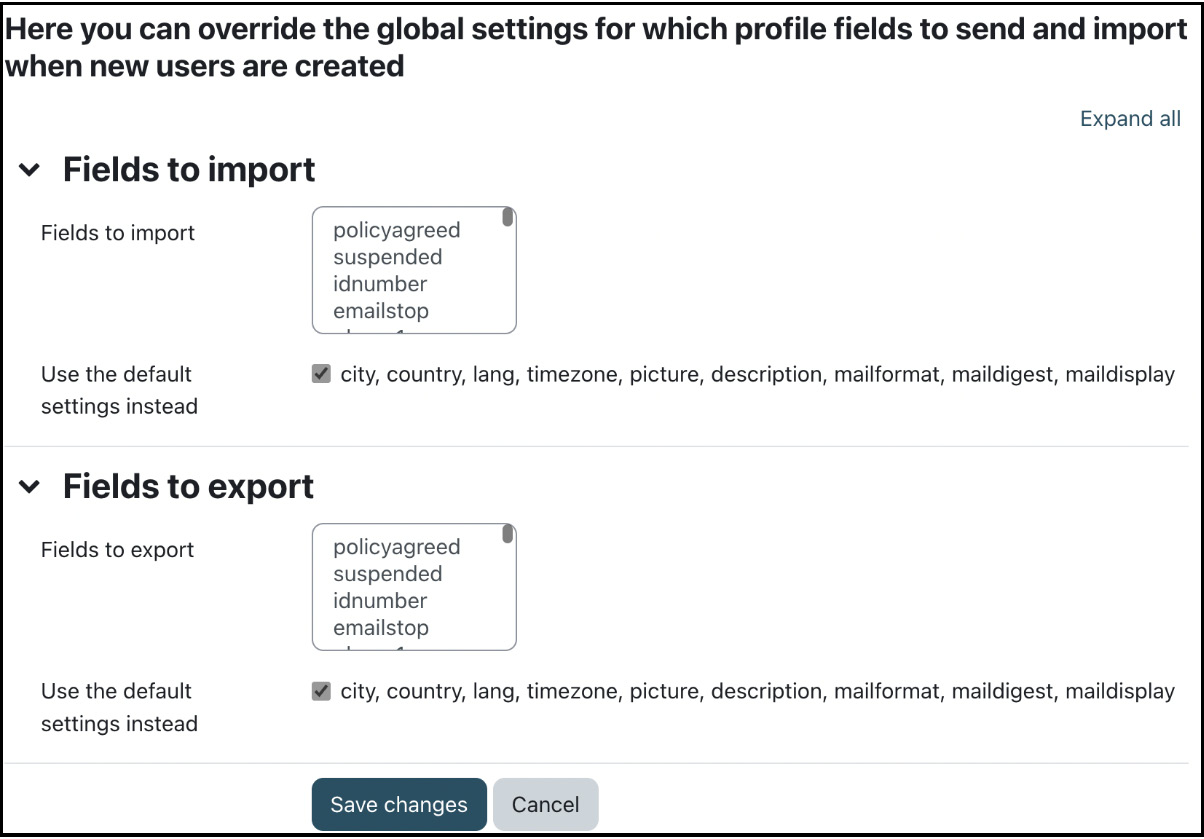 Figure 19.7 – Profile fields
