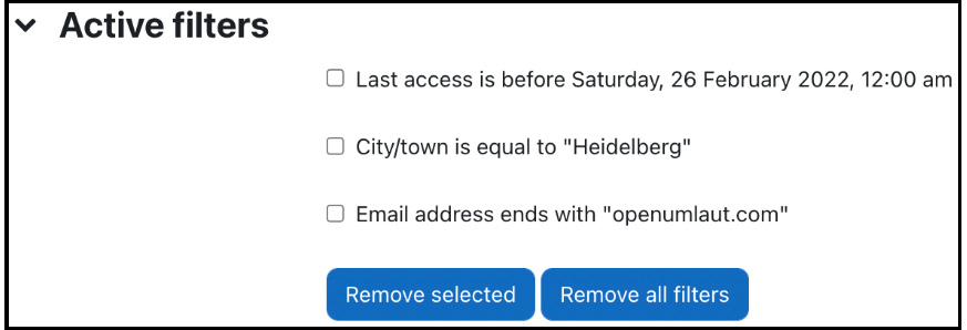 Figure 5.10 – Filtering user accounts III
