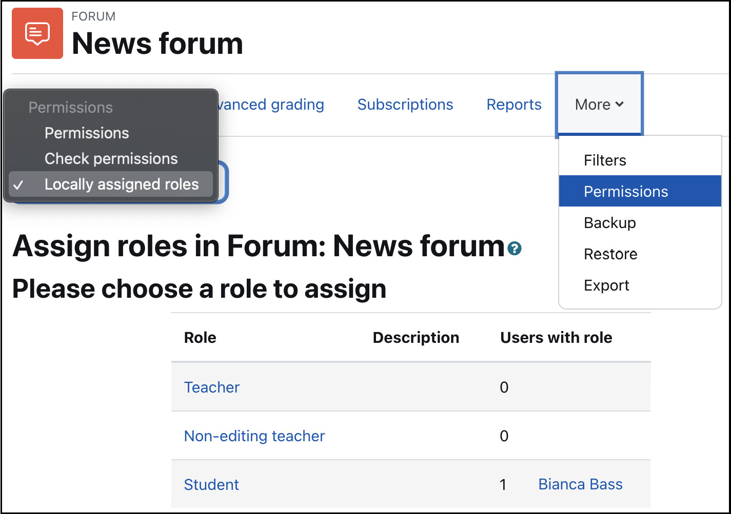 Figure 6.8 – Module context
