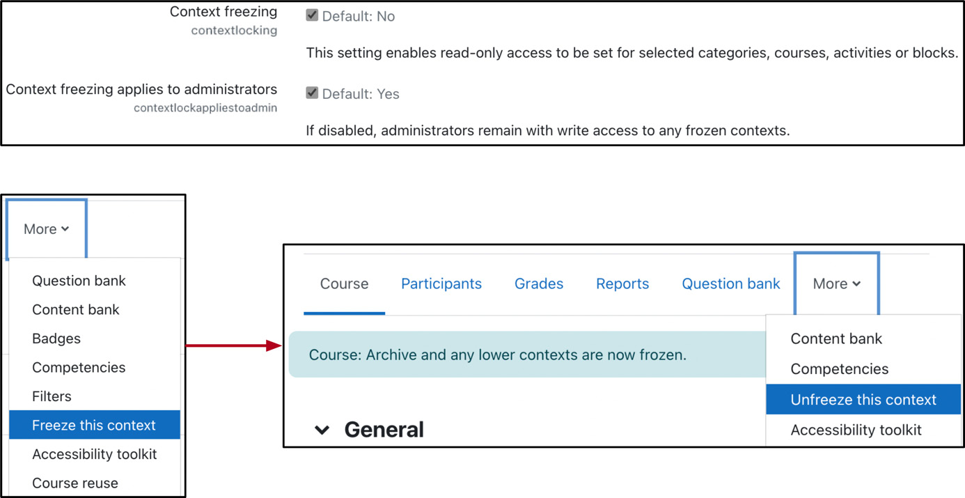 Figure 6.27 – Context freezing and unfreezing
