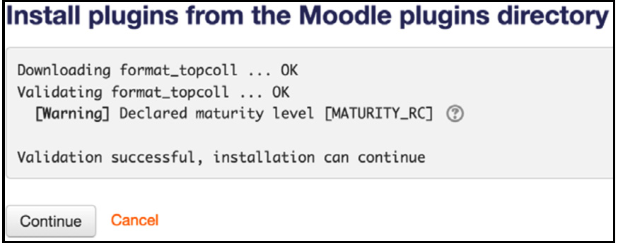 Figure 8.6 – Installing plugins from Moodle plugins II
