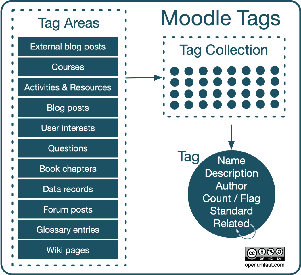 Figure 9.3 – Moodle tags
