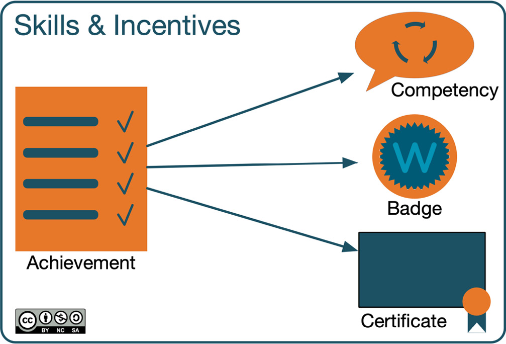 Figure 9.25 – Moodle skills and incentives
