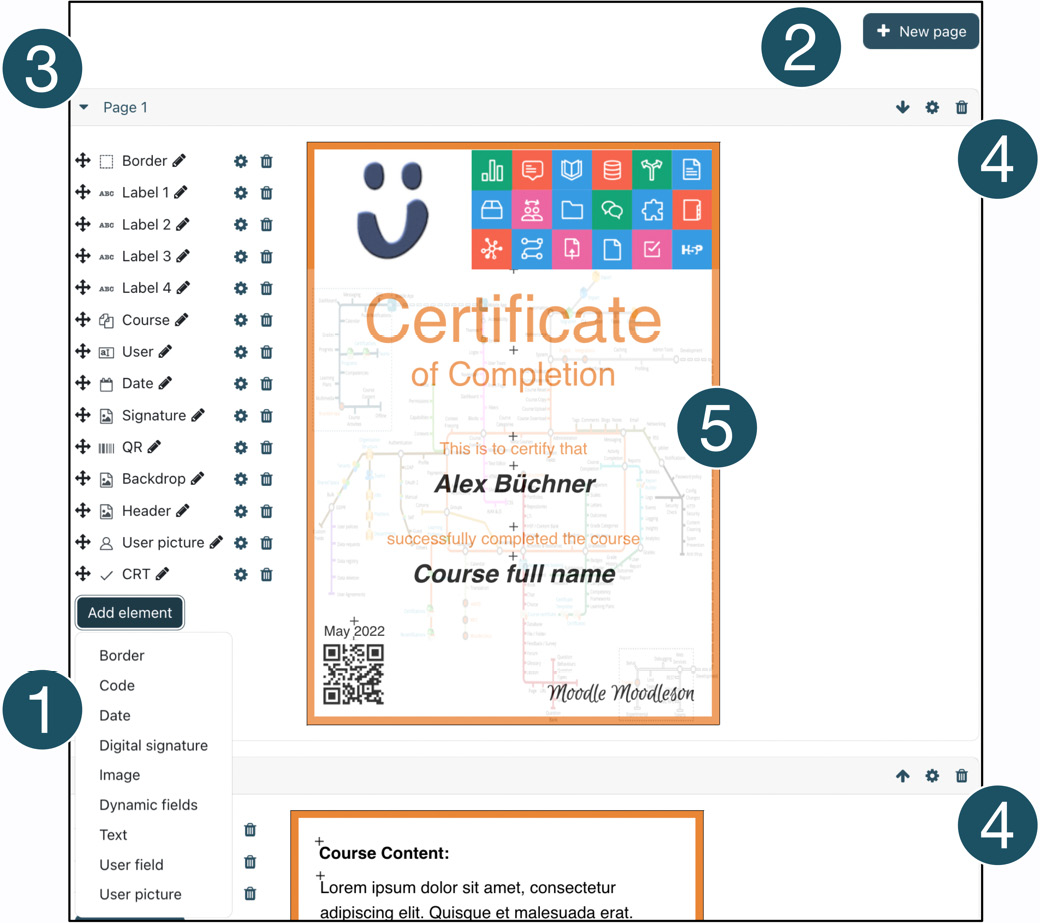 Figure 9.34 – Certificate designer
