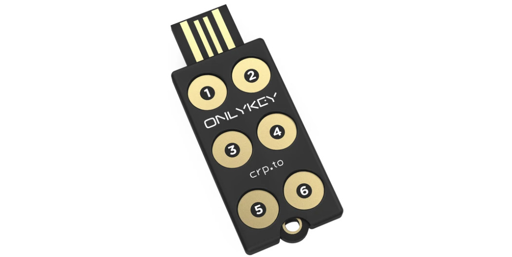 Figure 4.2 – Hardware key manager
