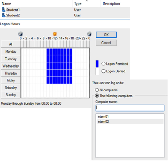 Figure 4.11 – Rule-based access control
