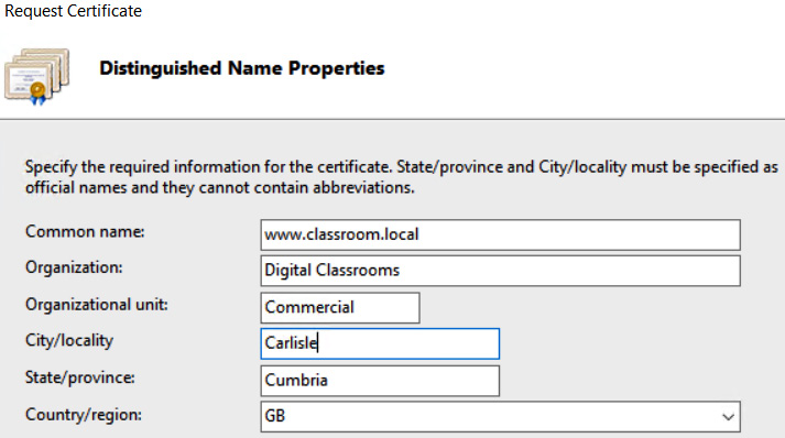 Figure 12.10 – CSR template
