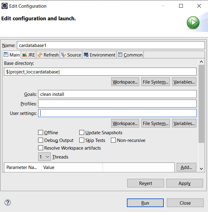 Figure 15.22 – Edit configuration and launch
