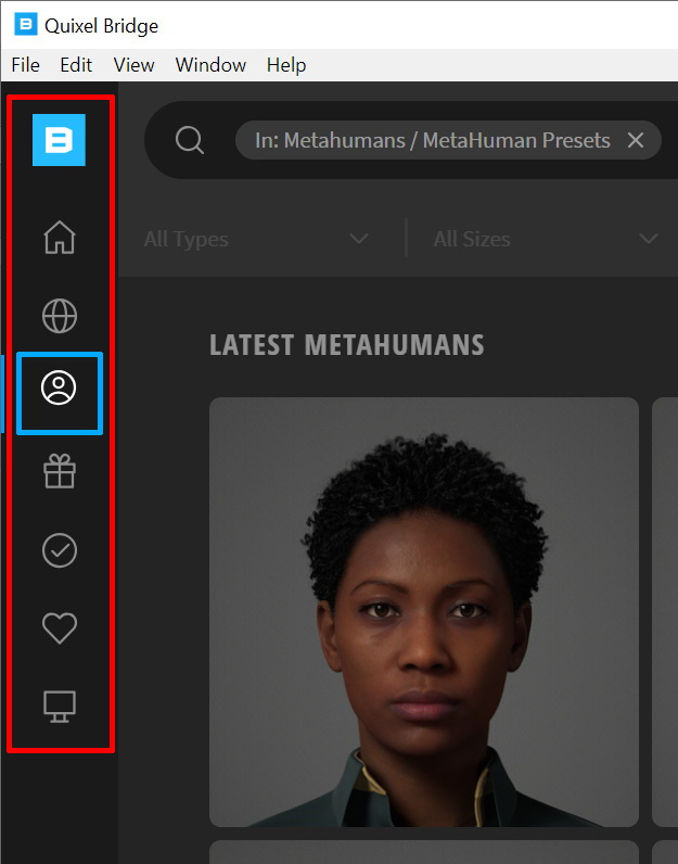 Figure 1.15: The MetaHumans icon
