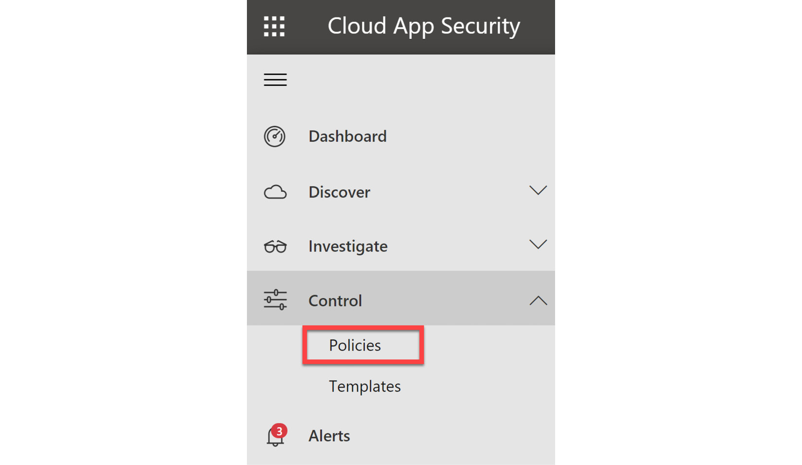 Figure 11.4 – Conditional Access policies in Cloud App Security

