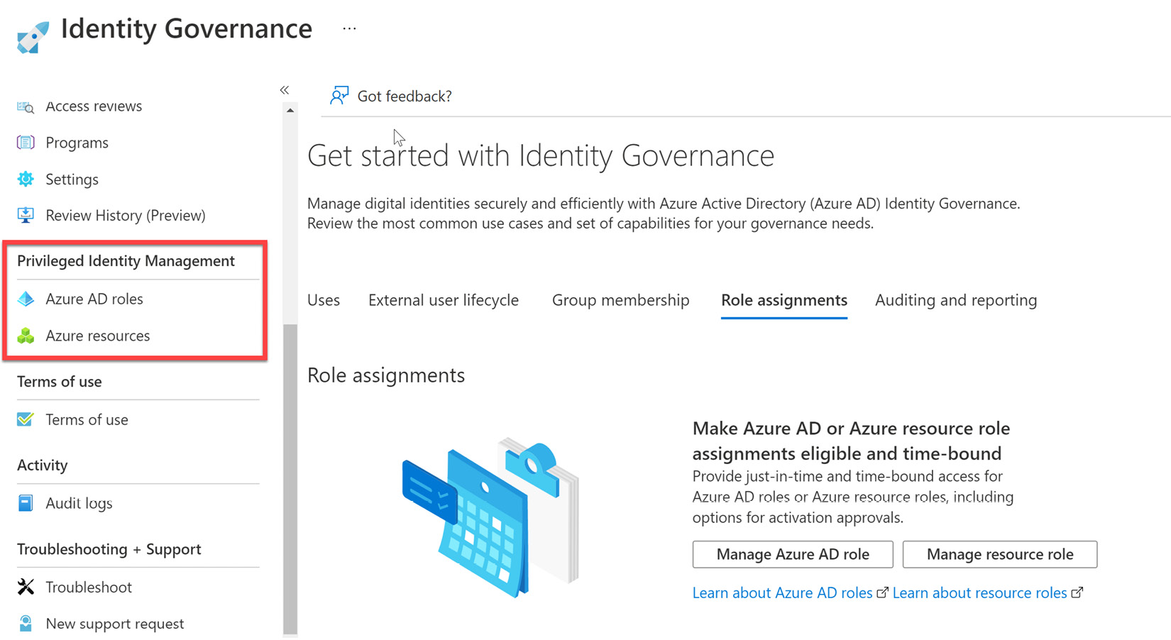 Figure 13.1 – PIM within Identity Governance services
