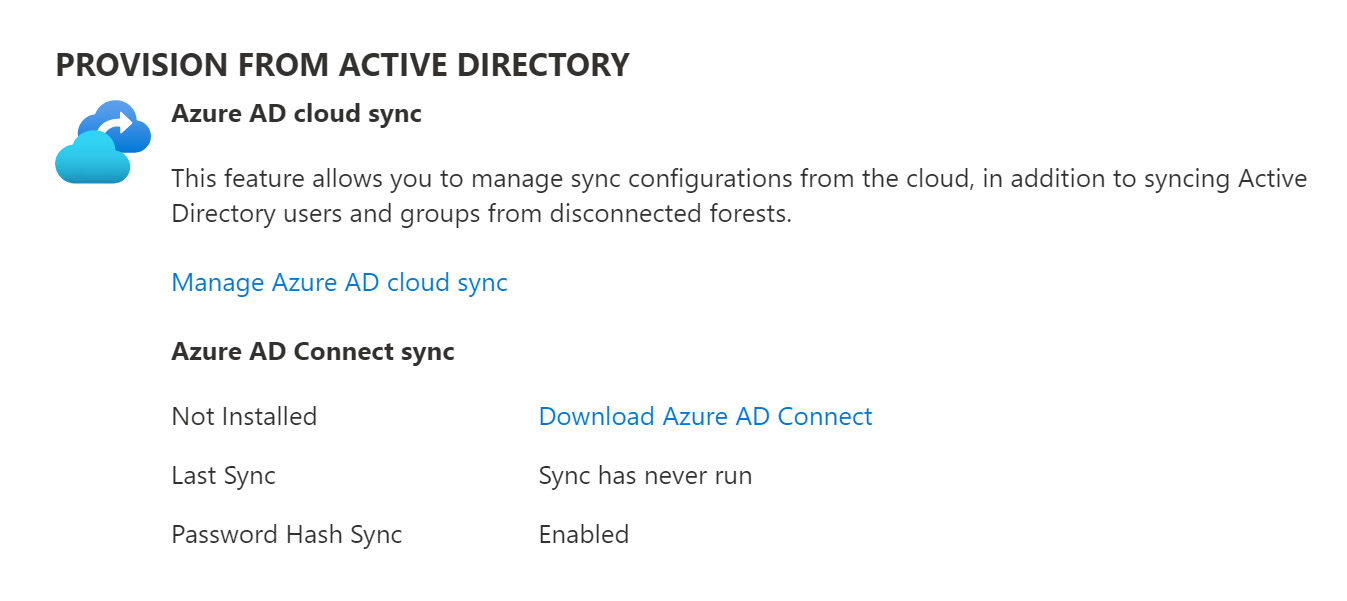 Figure 6.7 – Download Azure AD Connect link
