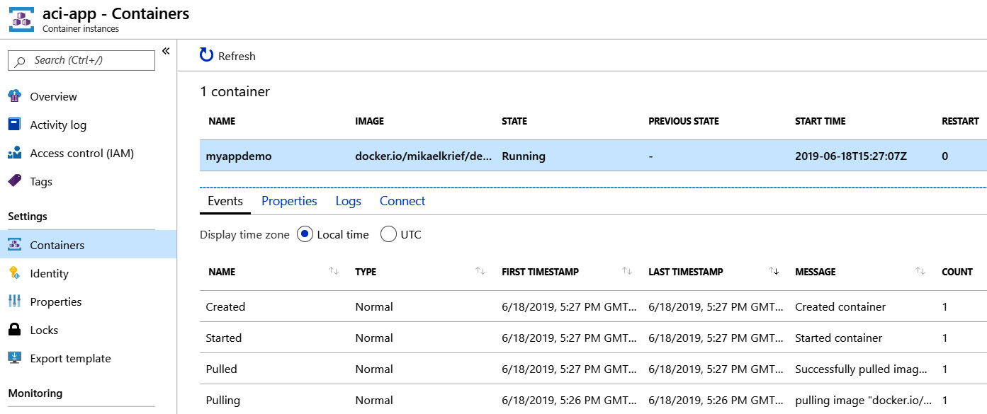 Figure 9.32 – ACI containers
