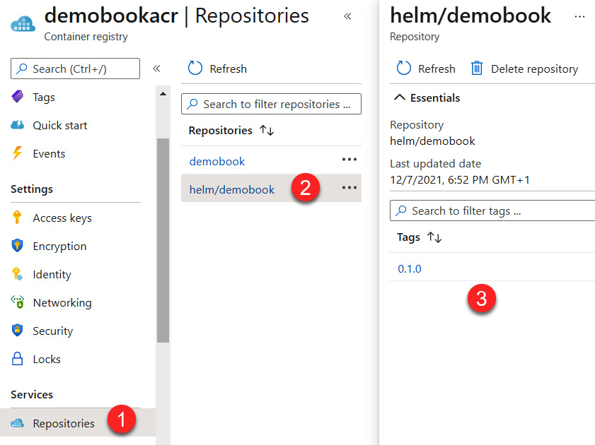 Figure 10.23 – ACR Helm repository