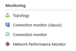 Figure 18.1 – Network Watcher, Monitoring
