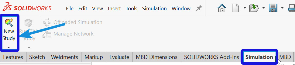 Figure 3.15 – Activating a new study
