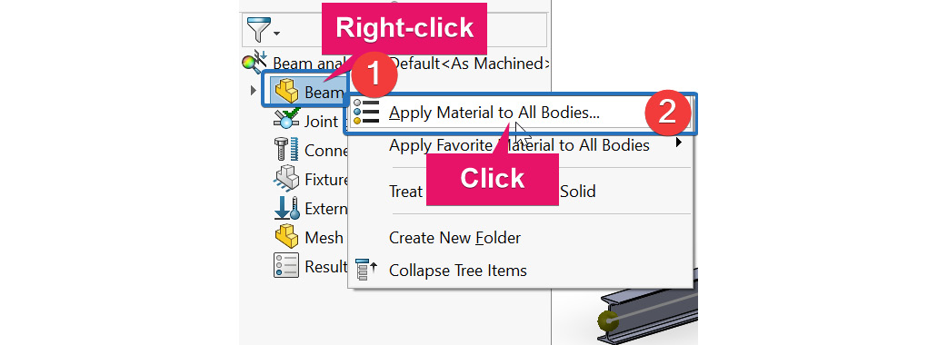 Figure 3.18 – Activating the material database
