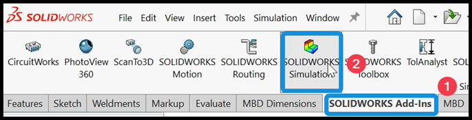 Figure 4.16 – Activating the Simulation tab
